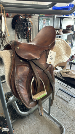 17” English Saddle and Pad