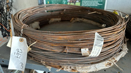 4 Rolls of 12.5 Ga. Black Wire