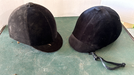 Pair of Riding Helmets