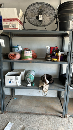 Steel shelf unit