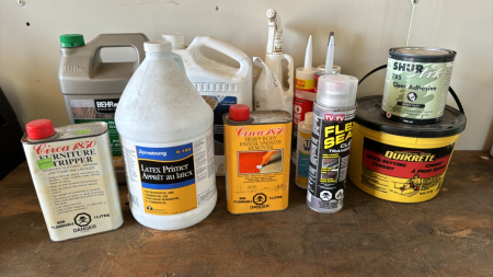 Lot of painting supplies