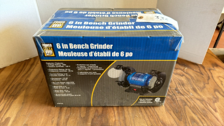 Power Fist 6 inch bench grinder