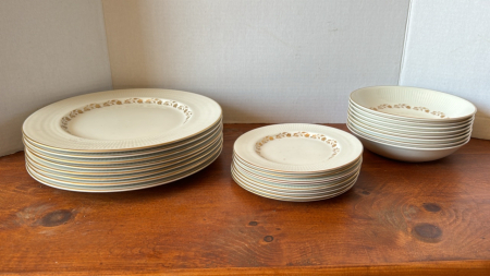 Royal Dalton Fairfax pattern dishes