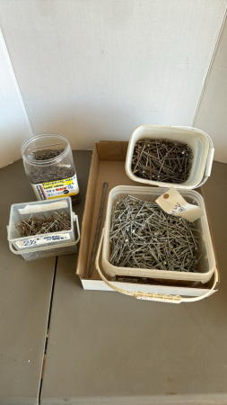 Large lot of nails