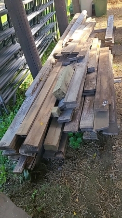 Miscellaneous hardwood lumber lot