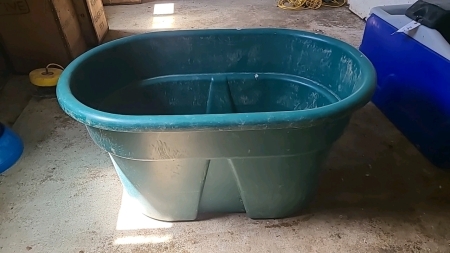 Poly Water Trough 70 Gallon