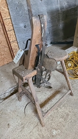 Vintage Harness Maker Bench