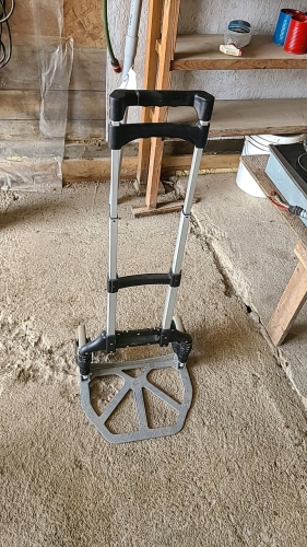 Collapsible luggage cart