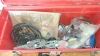Red toolbox and contents - 4