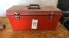 Red toolbox and contents - 6