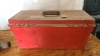 Red toolbox and contents - 7