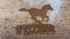 Pair of welcome horse, steel silhouettes - 2