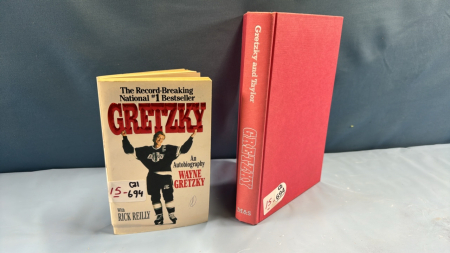 2 Wayne Gretzky Books