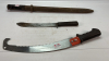 20" Limb Saw, 15" Butcher Knife - Notes - 5