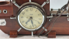 18" Schooner with Clock & Light- Untested - 3