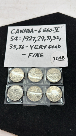 Canada George 5th Nickel's