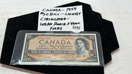 Canada 1954 $50 Bill