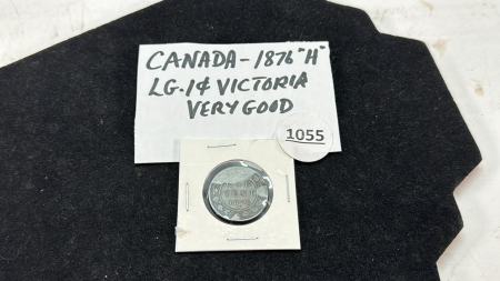 Canada 1876 Large 1 Cent Victoria