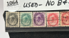 Canada 1898 Victoria Set 1 cent to 10 cent Stamps - 2