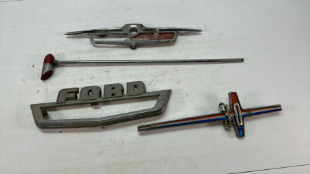 Quantity of Vintage Chrome Car Trim