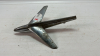 9" Airplane Hood Ornament