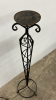 Pair of Rod Iron 48" Candle Stands - 3