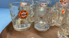 A&W Mugs(10) (Various Sizes) & (2) Budwesier Mugs - 4