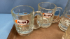 A&W Mugs(10) (Various Sizes) & (2) Budwesier Mugs - 5