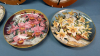 (5)Asst.Floral Plates&(2)Hummingbird Plates-Note - 8