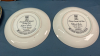 (5)Asst.Floral Plates&(2)Hummingbird Plates-Note - 9