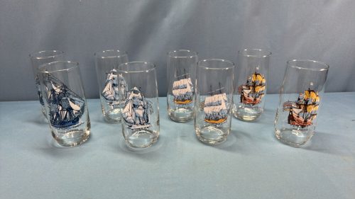 Schooner (8) Water Glasses