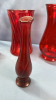 Collection of Ruby Red Glassware - See Notes - 8