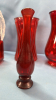 Collection of Ruby Red Glassware - See Notes - 9