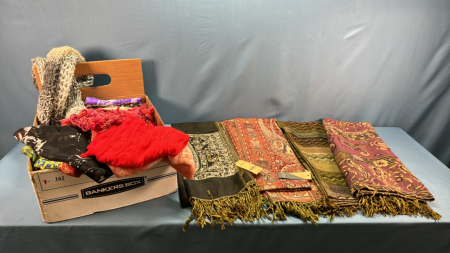 Quantity of Ladies Scarves