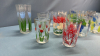 (17) Assorted 3" Juice Glasses - 6