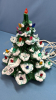 Ceramic 13" Light Up Christmas Tree - 7