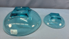 (2) Matching Blue Glass Bowls - See Notes - 4