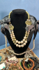 Costume Jewellery & Stand - 9