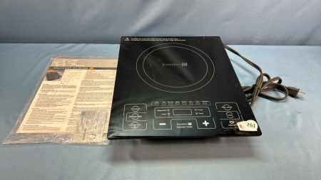 Kuraidori Port. Induction Cooktop Hot Plate-Notes