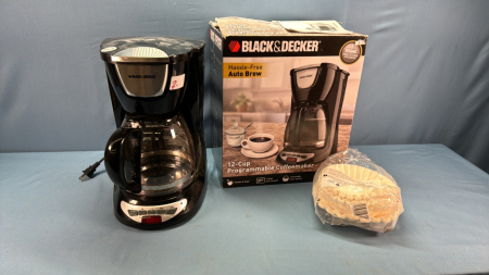 Black & Decker 12 Cup Coffee Maker