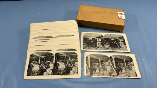 Approx. 50 Stereoscope Cards from Toronto Eaton's Store