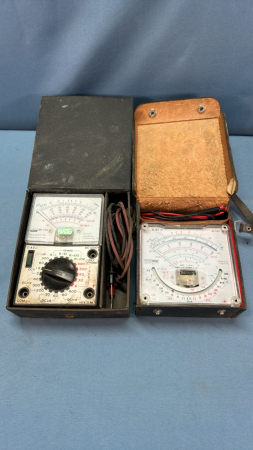 (2) Volt Meters