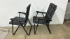 (2) Metal Framed Folding Lawn Chairs - 3