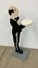 Wooden Butler Stand 35"H - 3