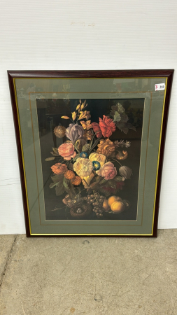 Floral Picture 26"W x 32"H