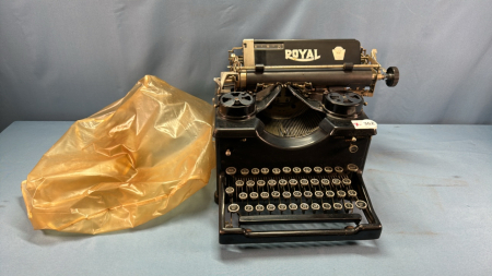 Royal Manual Typewriter with Dust Cover