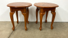 Pair of Matching End Tables - 5