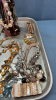 Costume Jewellery Lot & Stand - 4