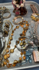 Costume Jewellery Lot & Stand - 5