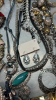 Costume Jewellery Lot & Stand - 7